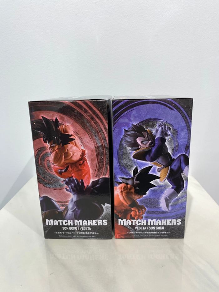 Dragon Ball Z - Figurine Goku et Végéta - Match Makers - photo numéro 2