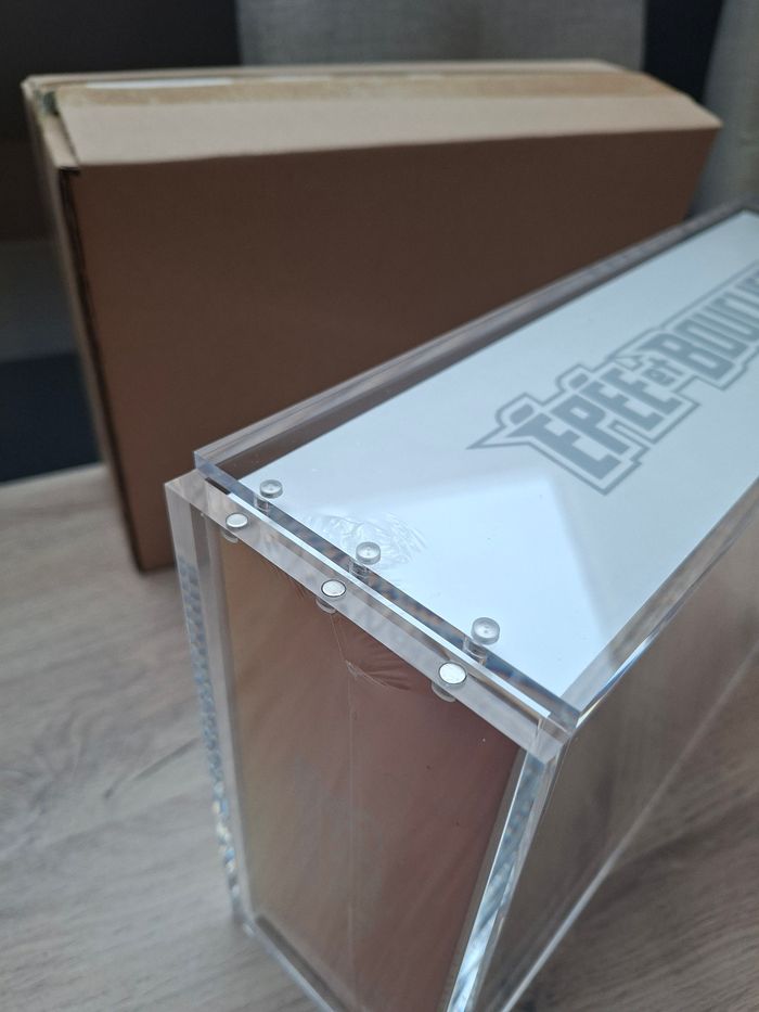 Protection acrylique ultra premium dracaufeu épée et bouclier aimants puissant épaisse - photo numéro 2