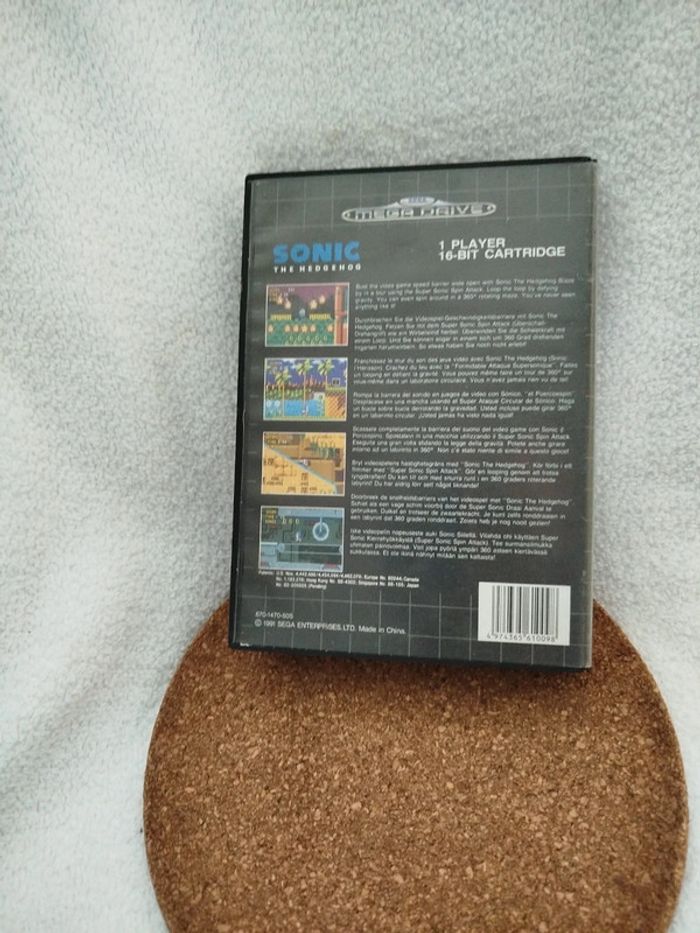Jeu Sonic Méga Drive - photo numéro 3