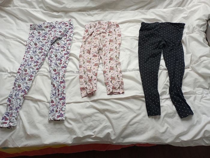 Lot 3 leggings marques diverses 10 ans neuf 5€ - photo numéro 3