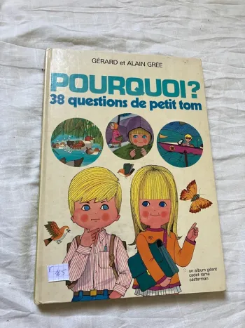 Livre enfant vintage – Pourquoi ? 38 questions de Petit Tom