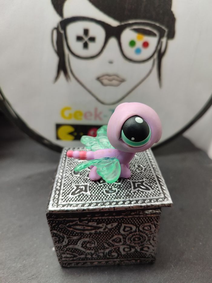 Lps001077 My Littlest Petshop Lps Pet Shop Authentic Dragonfly Libellule 316