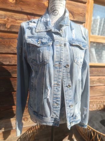 Veste en jeans femme taille L