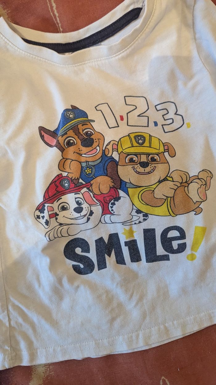 T-shirt pat'patrouille 6 ans - photo numéro 3