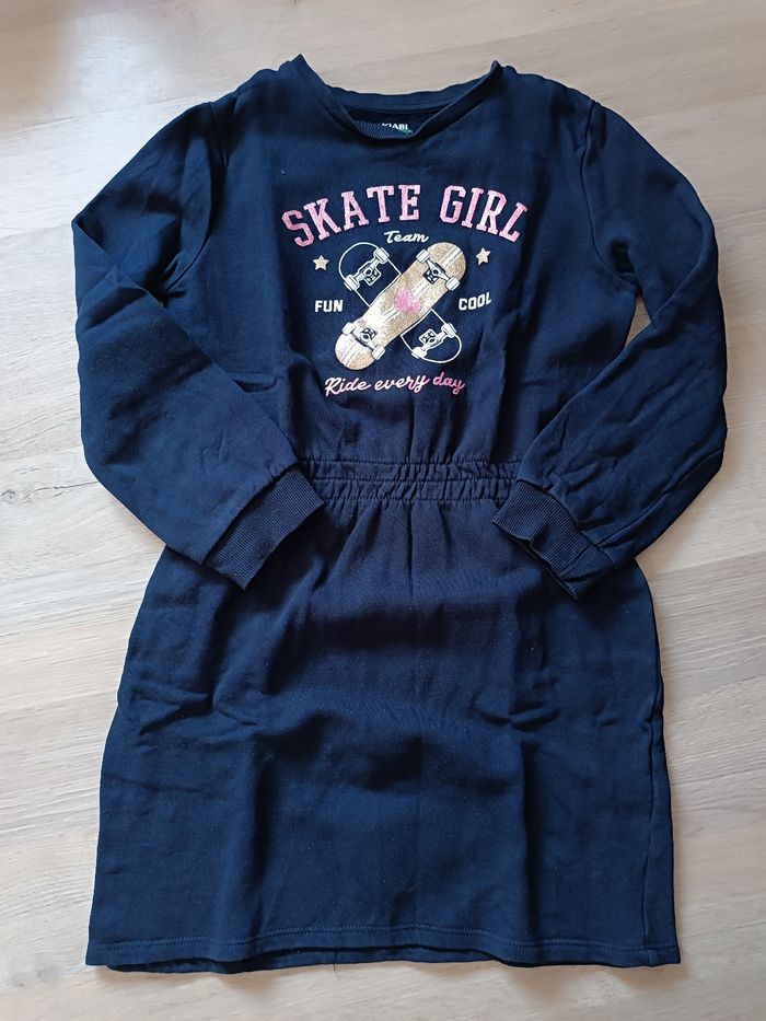 Robe sweat manches longues