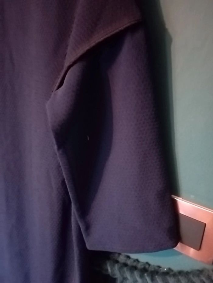 Robe midi maille fine marine - photo numéro 5
