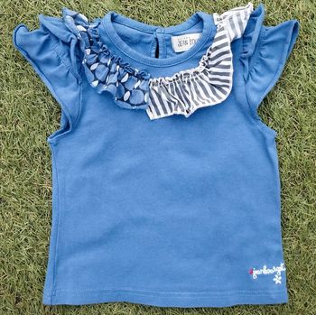 Magnifique petit tee-shirt bleu
