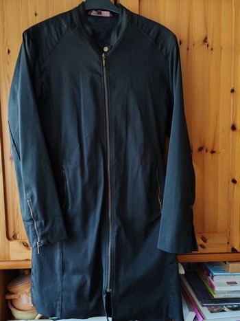 Imperméable zippe