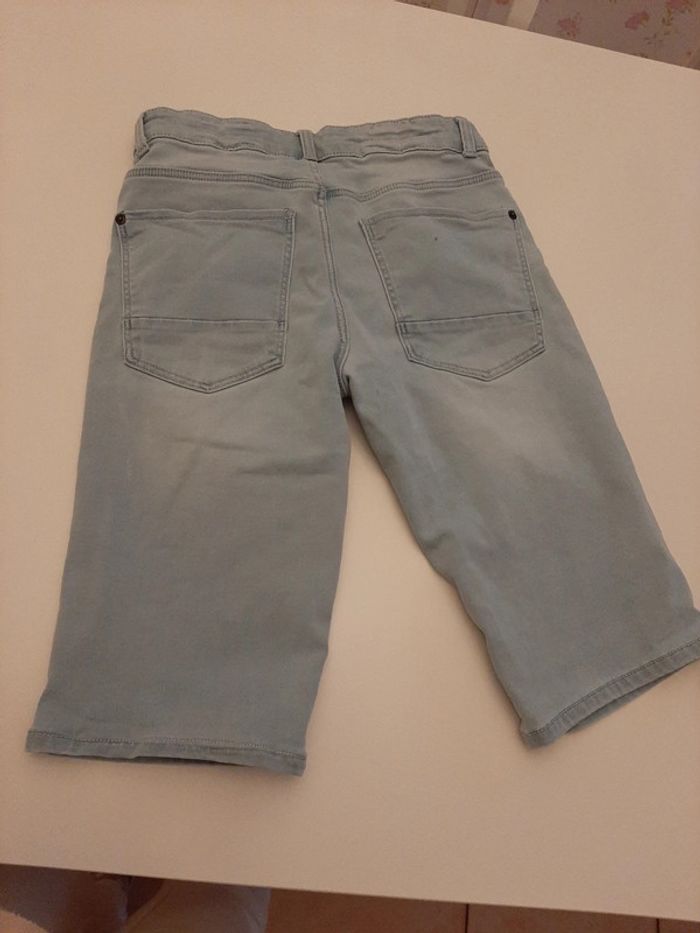 Bermuda garçon jean taille s - photo numéro 2