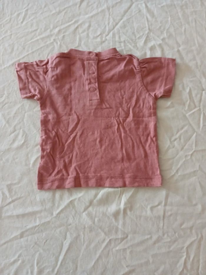 Tee-shirt manches courtes 6 mois - photo numéro 3