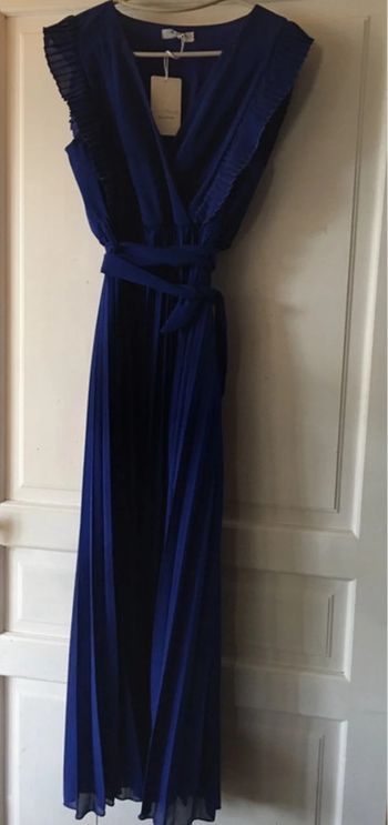 Robe bleu indigo