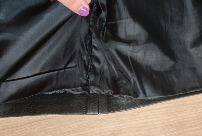 Mini Jupe smili cuir taille 34 - photo numéro 5