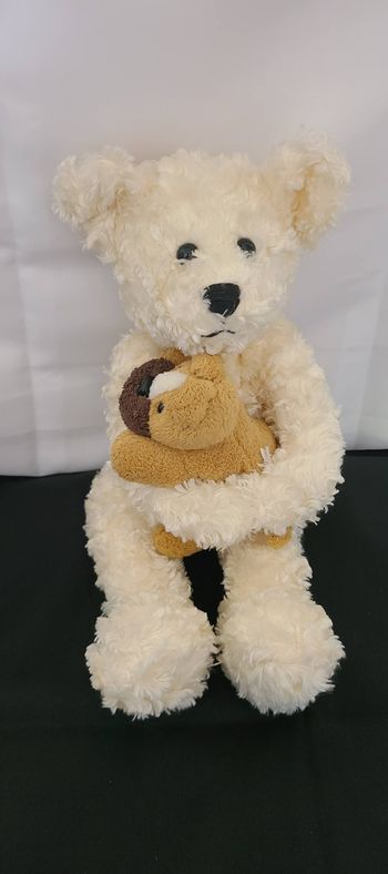 doudou ours et son doudou