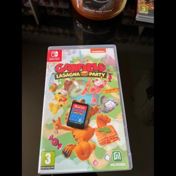 Jeu Nintendo switch garfield lasagne party