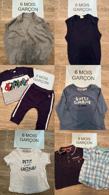 Lot 6 mois Garçon