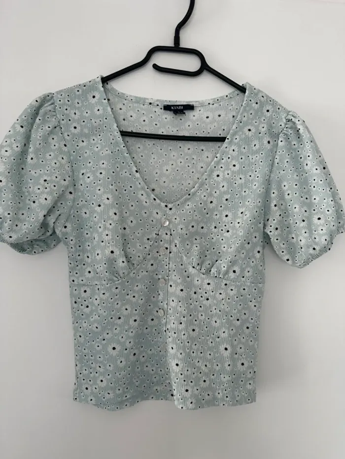 Haut à fleurs KIABI – Taille S