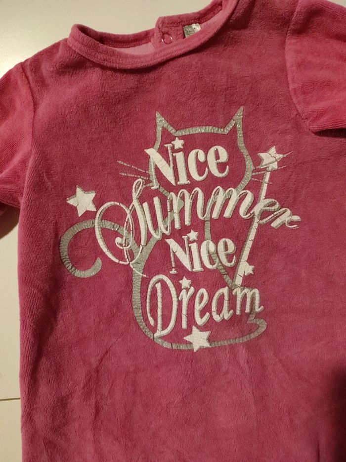 Pyjama en velours - photo numéro 2