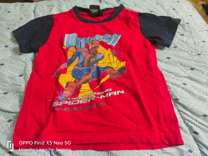 Tee-shirt 4 ans spiderman