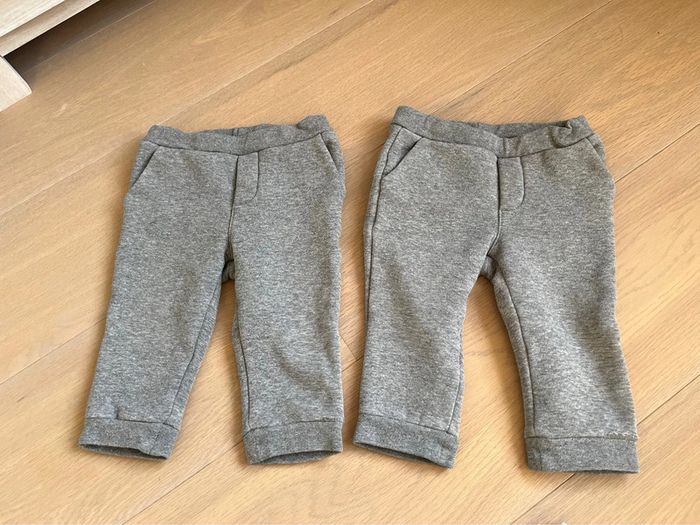 Lot 2 jogging chaud 12mois