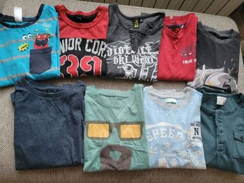 Lot t-shirt à manches longues