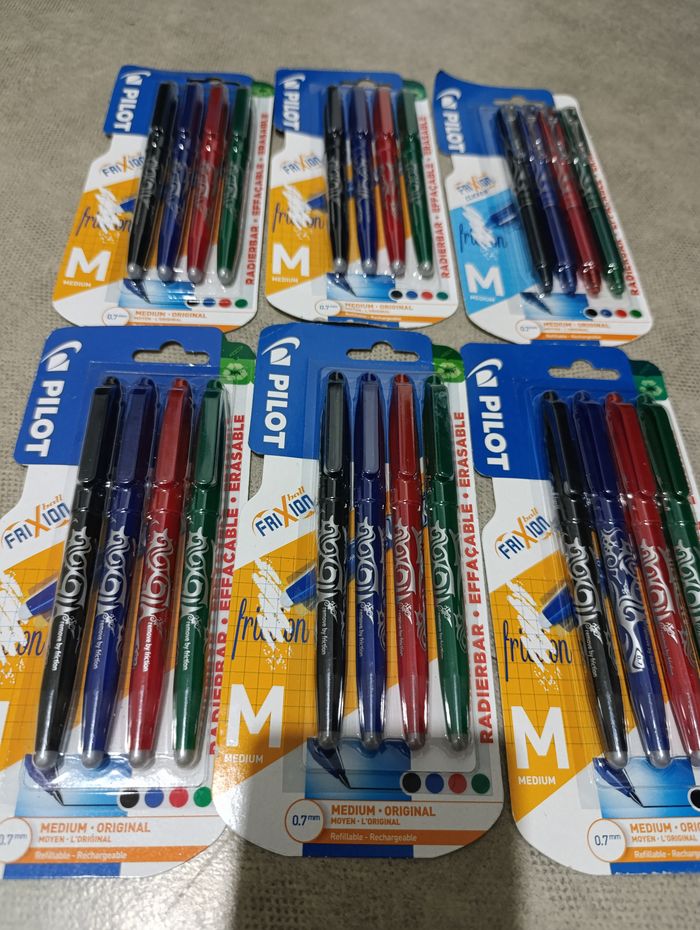 24 stylo pilot frixion - photo numéro 2