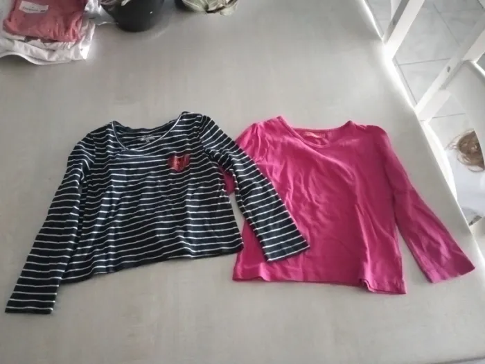 Lot 2 t-shirts manches longues 3 ans
