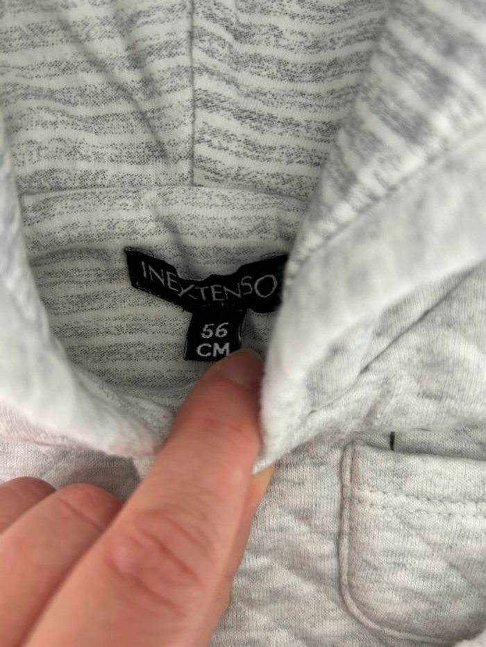 Veste sweat 1 mois - photo numéro 2