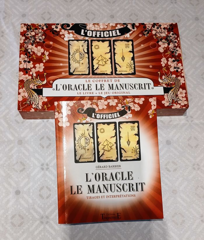 Oracle le Manuscrit Coffret livre + jeu - photo numéro 2