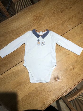 Bodie à motif pingouin 🐧 Obaïbi