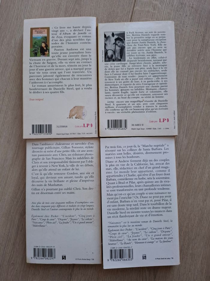 Lot de 12 romans de Danielle Steel en bon état - photo numéro 4