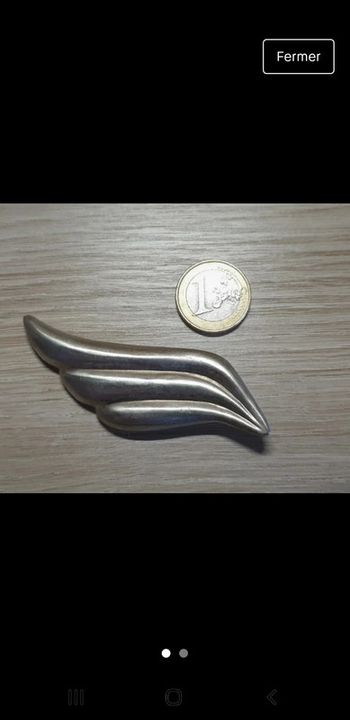 Sublime broche vintage authentique mugler