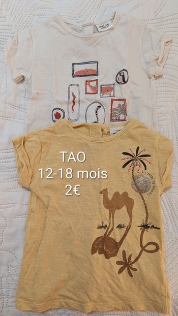 T shirt manches courtes TAO 