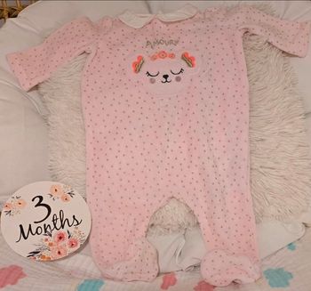 Pyjama Du Pareil au Même 3 mois 59cm