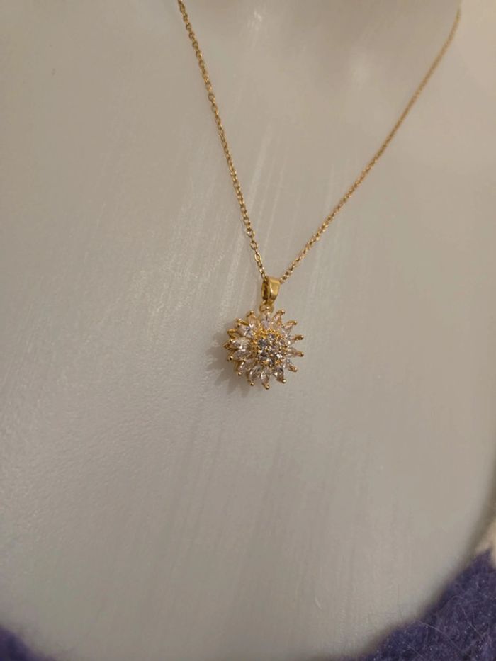 Magnifique collier neuf en acier inoxydable - photo numéro 2