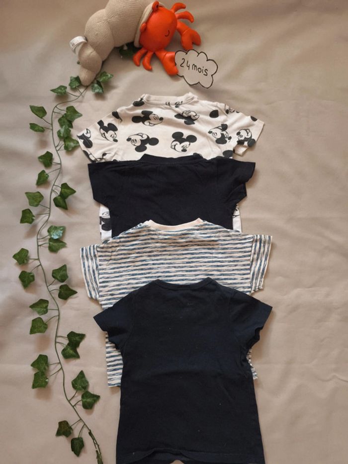 Lot de 4 Tee-shirts manches courtes 🍃 tape a l'oeil - photo numéro 2