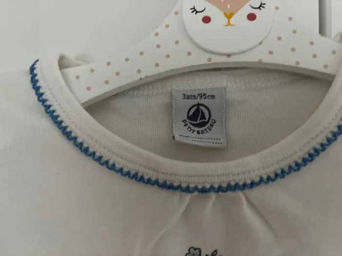 Haut de pyjama 2/3 ans Petit Bateau - photo numéro 3