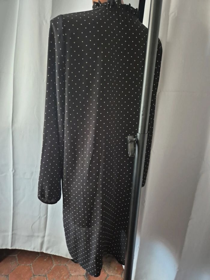 Robe droite manches longues fluide - photo numéro 3