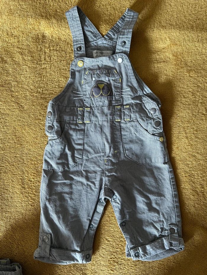 Ensemble salopette pantalon et tee shirt manches longues 3 mois - photo numéro 13