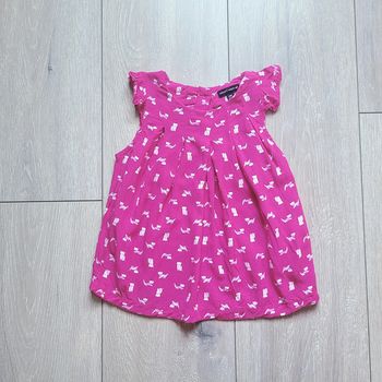 Maillot / tunique rose. Fille 2 ans. Marque Sergent Major