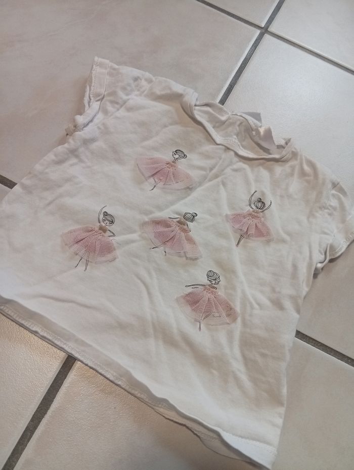 T-shirt Zara fille - photo numéro 2