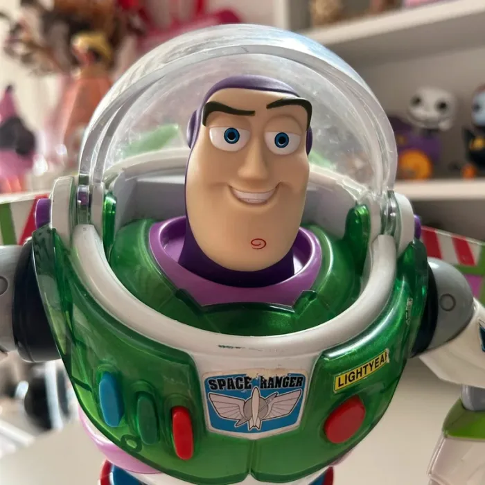 Buzz l'éclair français ceinture lumineuse toy story vintage - photo numéro 5