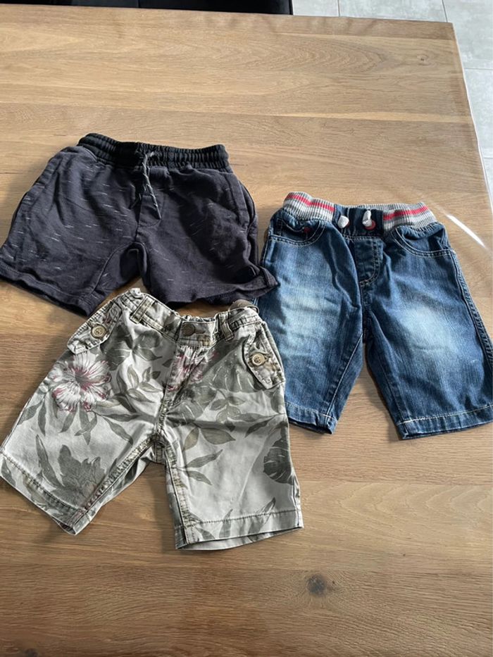 Lot de 3 shorts 4 ans garçon