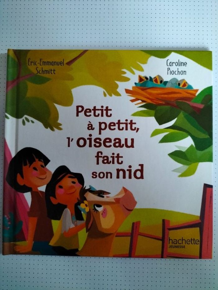 Livre enfant MC Donald Petit à petit l'oiseau fait son nid