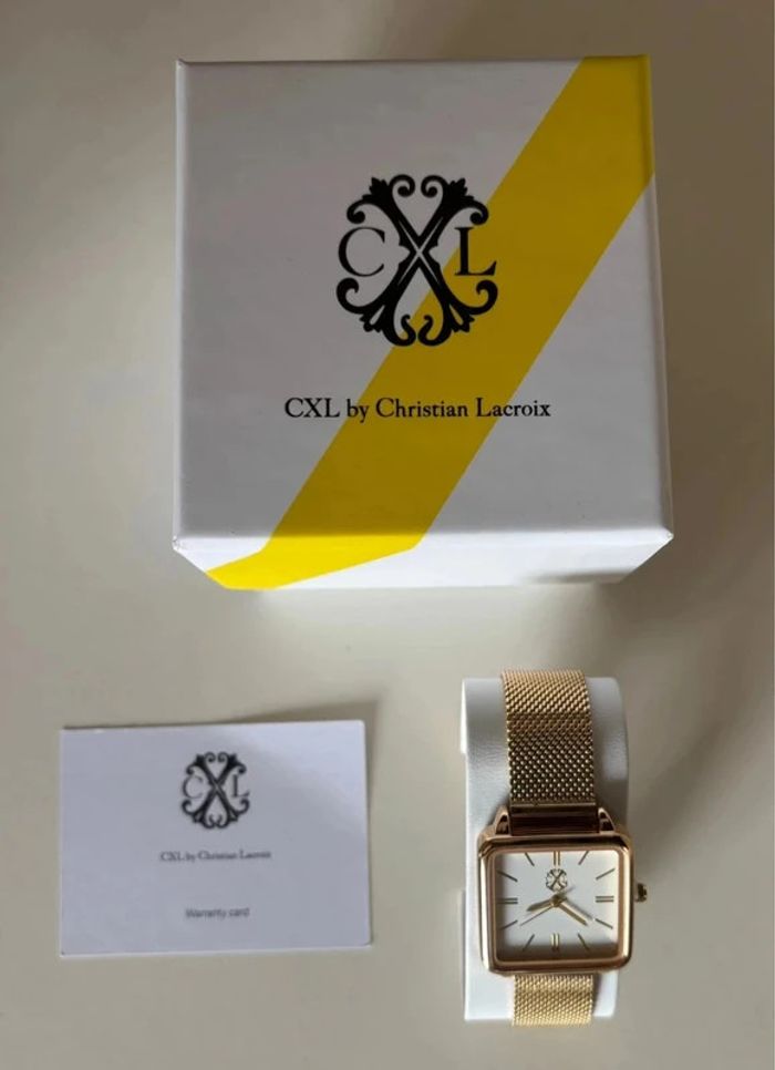 Montre CXL by Christian Lacroix dorée – Neuve avec boîte & garantie - photo numéro 4