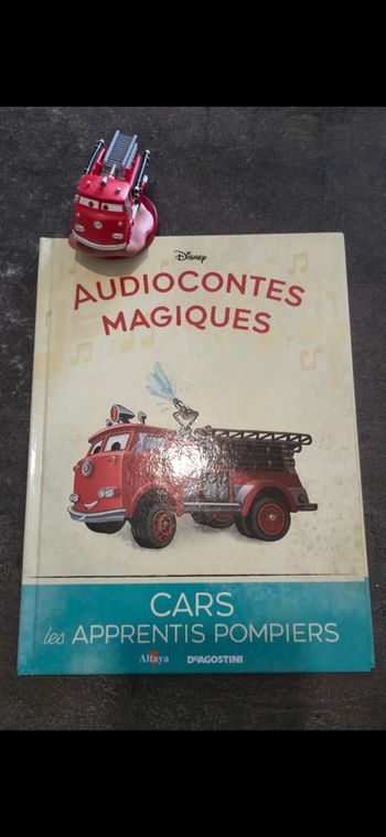 Livre et figurine 124 des audiocontes Magiques altaya audio conte audio compte disney