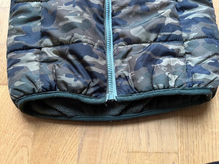 Doudoune sans manches à capuche doublée polaire militaire garçon Orchestra - photo numéro 8