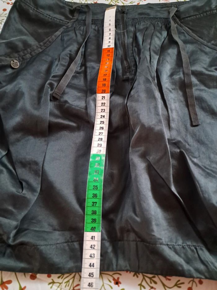 Jupe courte IKKS taille 38 mélange soie - photo numéro 6