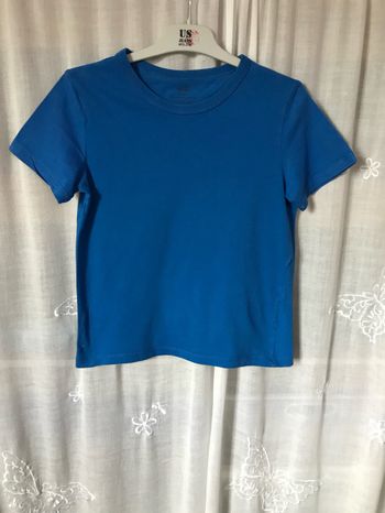 T-shirt bleu électrique 7-8 ans H&M