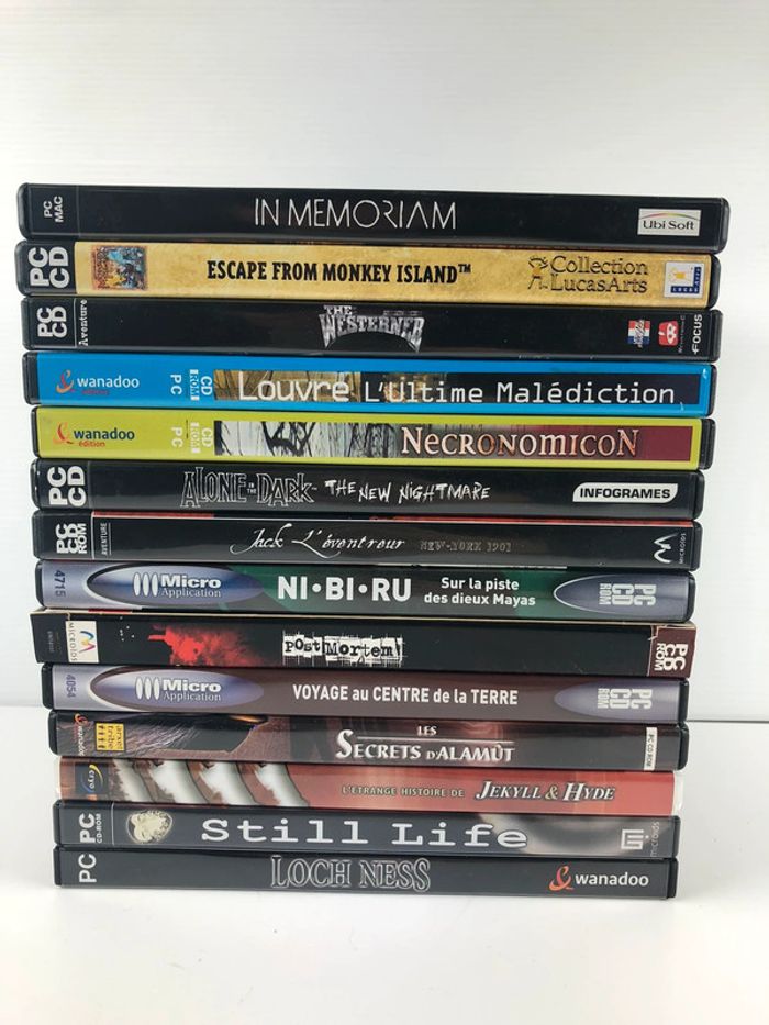 Lot de jeux rétro Pc (6,5€/u) - photo numéro 2