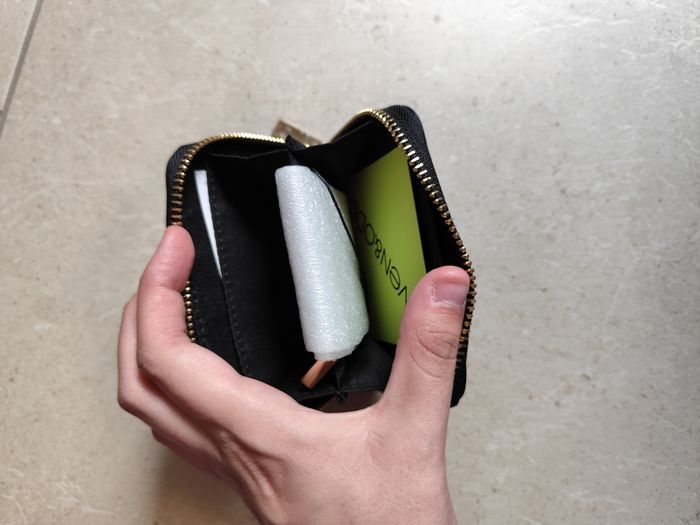 Porte-monnaie neuf Even&Odd noir - photo numéro 6